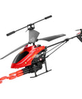 Rad RC Helicopter For Kids With Two Four GHz Remote One Key Takeoff And Landing Altitude Hold Shooting Mode Led Lights