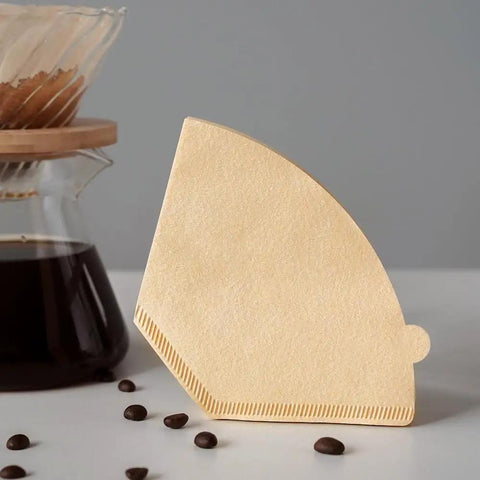 Cone Coffee Filters Size Four Natural Unbleached Pack Of 100 For Your 12 Cup Drip Coffee Makers Fits Standard Cone Brewers