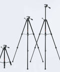 BT 150 Compact Tripod With Extendable Height for line lasers in varying extension from 22 to 61 inches, lightweight aluminum build