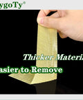 Heavy Duty Double Sided Rug Tape For Area Rugs And Hardwood Floors No Slip Residue Free 2 Inch By 10 Yards Thick Yellow Glue