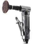 One Quarter Inch Air Die Grinder Kit With Twenty Sanding Discs Right Angle Design Ergonomic Grip Polished Body Pneumatic Grinder