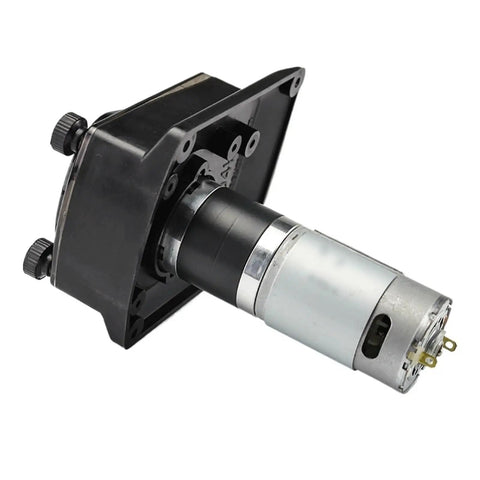 Professional Grade Heavy Duty Peristaltic Dosing Pump Powered By 24V DC Motor, showcasing motor and rotor assembly for fluid handling.