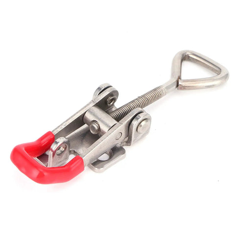 Heavy Duty Toggle Clamp Latch Adjustable Stainless Steel Draw Catch With 450 Pound Capacity for securing tool boxes