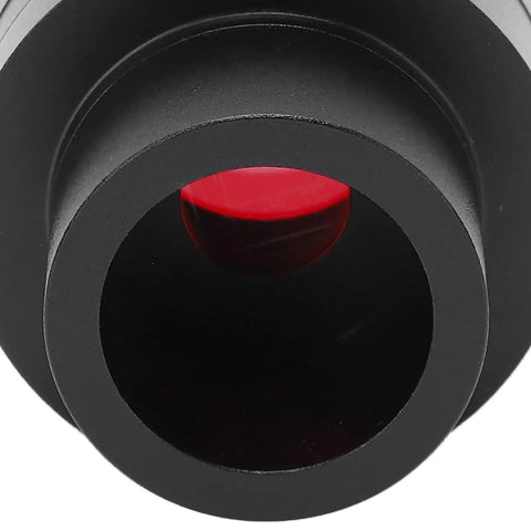Close-up of the Dope 200W USB Telescope Eyepiece Camera 1.25 Inch Mini Electronic Camera for Astronomical Telescopes, lens detail