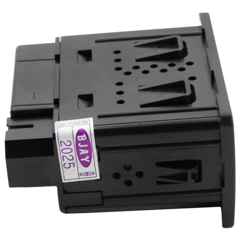 Side view of Multi Function Car Audio Interface Module with SD Card Reader for Fusion and Ford SUVs, black plastic design.