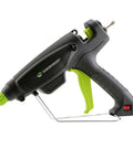 Pro Grade High Temp Hot Glue Gun 220 Watt Heavy Duty Full Size for Industrial Projects, Construction, and Package Sealing profile view