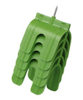 Must Have Electrical Box Positioning Tool Set Features Five Heavy Duty Metal Frames And Laser Markers For Perfect Plasterboard Installations With Zero Guesswork On Renovation Projects Today showing green positioning frame with a sharp marker.