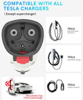 Tesla J1772 EV Charger Adapter Up To 60A 250V IP65 Weatherproof NACS To J1772 Converter with connector options