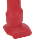 Close-up view of the red base of a Cordless Stick Water Transfer Pump Flows 554 Gallons Per Hour With A 29 5 Foot Lift.