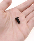 10 Piece M5 Handlebar Hex Screws With Wrench For Electric Scooters And Skateboards, single screw in hand, size comparison