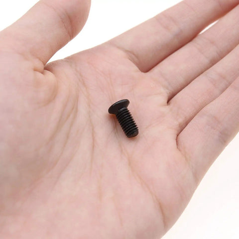 10 Piece M5 Handlebar Hex Screws With Wrench For Electric Scooters And Skateboards, single screw in hand, size comparison