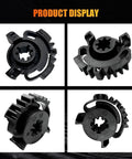 HVAC Blend Door Gear Kit For Dodge Durango And Jeep Grand Cherokee 2011 To 2018 Replacement Plug And Play Heater Blend Door