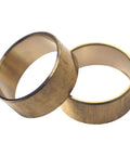 2-Pack Bronze Torque Converter Bushing For 30 Series Driver, Perfect For Mini Bike And Go Kart, ID 1-1/16 In, OD 1-3/16 In, Width 0.48 In, Quick Install, Reliable Go-Kart Performance Parts. bronze bushings shown