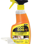 Adhesive Remover Gel Spray With Scraper 12 Oz for Glue, Stickers, Tape Residue, Gum, Grease, Wax, Citrus Cleaning Power.