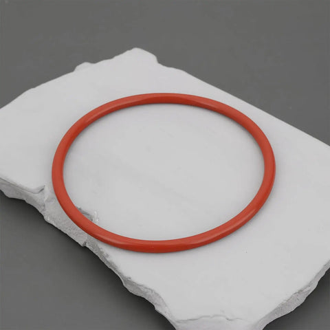 2X Round Belt For KATSU Mini Bench Drill 100080 Silicone O Ring 78mm Outer Diameter 4mm Cross Section Replacement Seal For Precise Fit Durable And Easy To Install For DIY Projects And Workshop Use, red silicone O-ring