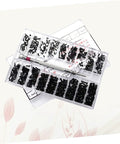 All In One Countersunk Screw Set Kit With Flat Head Screws 18 Sizes For Glasses Watches And DIY Projects in organized case