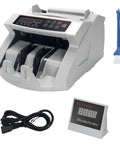 Money Counter With Value Count And UV MG IR Counterfeit Detection, Add And Batch Modes, LCD Display, Pro Grade Cash Counter Machine