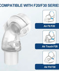 Clip On Respiratory Adapter Replacement Part Made Of Durable ABS For Breathing Tubes And Oxygen Attachments Universal Connector