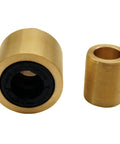 Brass shift shaft bushings set, two pieces with black seal, for MerCruiser Alpha One stern drives