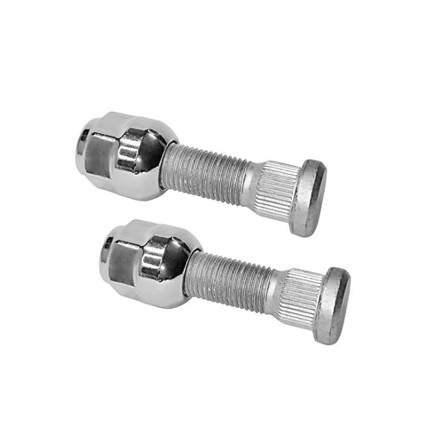 Chrome Wheel Lug Nut Stud Set M14x1.50 For Honda Odyssey Pilot Ridgeline MDX RLX ZDX Acura Models 2009 To 2021 Replacement 4 Pack