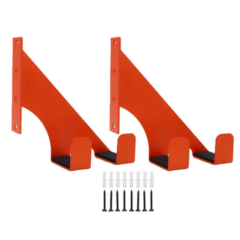 Heavy-Duty Chainsaw Hanger Wall Mount For Garage, 70 Lb Capacity Carbon Steel Tool Organizer with screws for workshop use