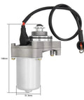 Universal 3 Bolt Electric Starter Motor For 50cc Through 125cc Dirt Bikes Pit Bikes ATVs And Go Karts with cables and measurements