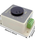 High Power PWM DC Motor Speed Controller 10V-60V Range With 12V 24V 36V 48V Compatibility, 20A HHO Driver Module, angular view