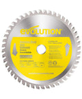 Stainless Steel Cutting Saw Blade 7-1/4 Inch 48-Tooth Dry Cut Technology For Low RPM Saws With 20mm Arbor Minimal Heat And Burrs Yellow