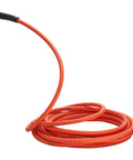 Heavy Duty 1/2 Inch by 250 Foot Air Hose, 300 PSI, Hybrid PVC Rubber Construction, Kink Resistant and All Weather Flex, Coiled