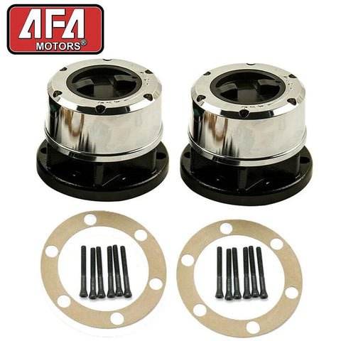 Front Manual Wheel Locking Hub Aluminum Alloy Dial For Nissan D21 Frontier Pathfinder Titan Xterra 28 Splines