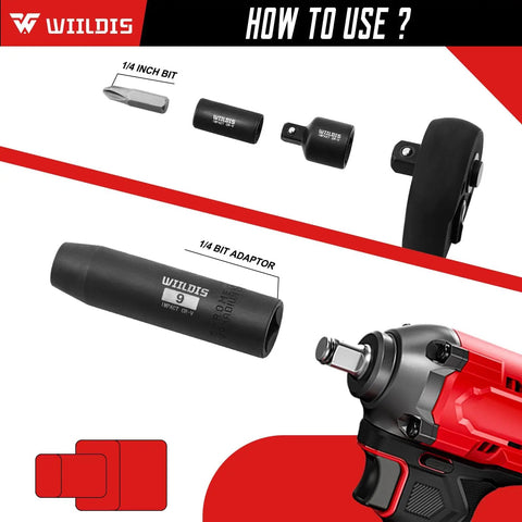 Seventy Piece Three Eighth Inch Drive Heavy Duty Impact Socket Set With Deep Sockets In SAE Five Sixteenths To Three Quarters And Metric Eight To Twenty Two Millimeter Includes Adapters Ratchet Handle Screwdriver Bit Set And Sliding T Bar Six Point impact wrench and bits