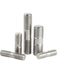 304 Stainless Steel Double Head Threaded Rods Kit With M3 M4 M5 M6 M8 Sizes, Six 200mm Length Rods For DIY Projects, Built Tough
