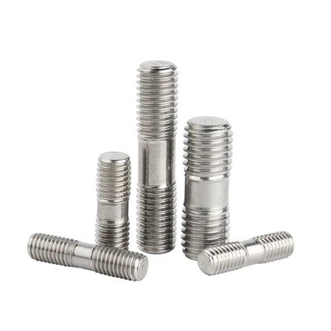 304 Stainless Steel Double Head Threaded Rods Kit With M3 M4 M5 M6 M8 Sizes, Six 200mm Length Rods For DIY Projects, Built Tough