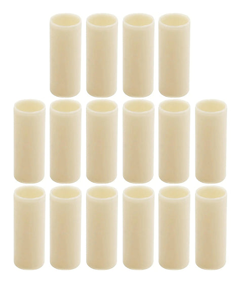 16 Piece Trailer Leaf Spring Bushing Kit With Heavy Duty Nylon Shackle Bushings For Double Eye Springs And Trailer Axle Equators Bolt On Replacement
