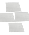 4 Piece Quick Bumper Repair Mesh Kit with stainless steel mesh squares for auto body maintenance