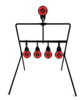 Self Resetting Steel Targets For Pellet Guns And Air Rifles, Durable Backyard Practice Targets For 177 And 22 Caliber Shooting, Automatic Reset