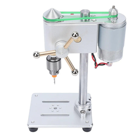 Garosa 6 Inch Mini Benchtop Drill Press With Variable Speed Up To 8000 Rpm And Jt0 Chuck on a sturdy base for accurate drilling.