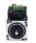 Beefy Torque 57x57mm Frame Nema 23 Closed Loop Stepper Motor 1.2Nm 4A 36V DC 2 Phase With 8mm Shaft For 3D Printers CNC Machines And Smooth Rock Solid Motion, front view