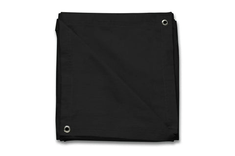 Blackout Curtain For Golf Simulators Pro Grade 100 Percent Cotton Commando Cloth Heavy Duty Grommet Panel Folded 10x15 Feet