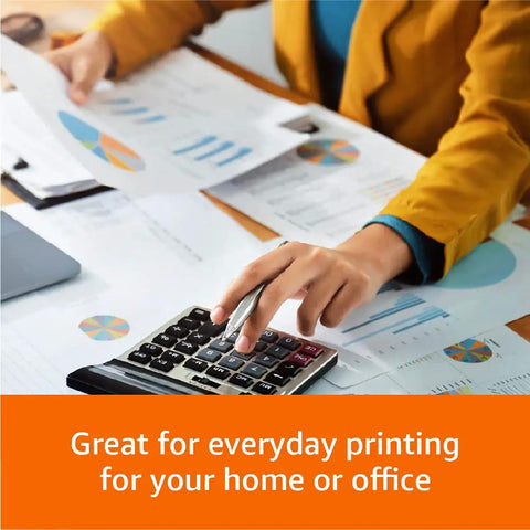 Top Notch Multipurpose Copy Paper 20 Lb 11 X 17 Inches Tabloid Size 5 Full Reams 2500 Total Sheets used for printing documents and reports.