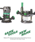 Router Kit With Fixed And Plunge Bases Variable Speed 11 Amp Motor Two And A Quarter Peak HP Precise Depth Control Quick Base Changes