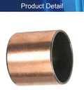Rock Solid Oilless Sleeve Bearing 40mm X 44mm X 40mm Length Plain Bushing crafted from carbon steel and bronze composite