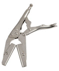 Heavy Duty Locking Radiator Hose Clamp Pliers With Strong Carbon Steel Jaws For Fast Welding Electrical Auto Repair And Quick Pinch Off Setup, 10 inch pliers with serrated jaws.