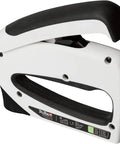 TruTac TT21 Forward Action Staple Gun for Upholstery, Crafts, Decorating and Repairs, Manual Push Stapler with JT21 Staples