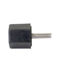 Five Pack Aftermarket Black Thumbscrews For Ice Machines DCM F KM KML FS Series 415949G11 Replacement Hardware shown in side view