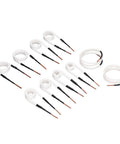 Top Shelf Induction Heater Coil Kit Using Premium Brass Core Wire, flexible copper-coated leads for heating hardware.