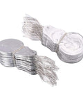 100x Silver Tone Wire Loop Needle Threader for Sewing DIY Hand or Machine Stitching Tool Aluminum and Metal Construction