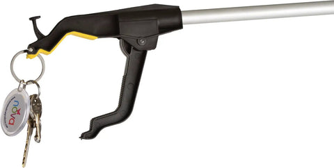 Lightweight Reacher Grabber Tool For Seniors With 32 Inch Reach Magnetic Tip Rotating Claw Hook No Bending Needed Grab And Go Daily Living Aid For Arthritis And Limited Mobility Easy Pickup From Floor Or High Shelves Durable And User Friendly