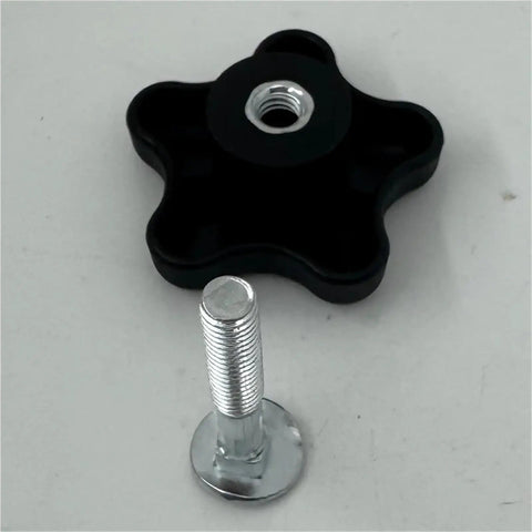 Top Notch 10-Pack Handle Knob Bolt Screw Washer Kit Upgrades Lawn Mowers And Snow Blowers With Rugged Durable Parts black knob and bolt