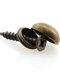 No Sweat Install 16 Piece Pure Copper Decorative Screw Set With 15 Millimeter Self Tapping Screws And Washers for vintage wood upgrades.